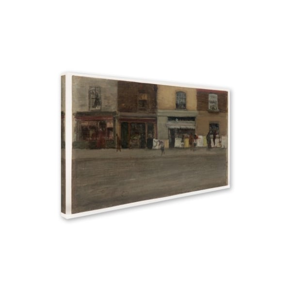 Whistler 'Chelsea Shops' Canvas Art,30x47